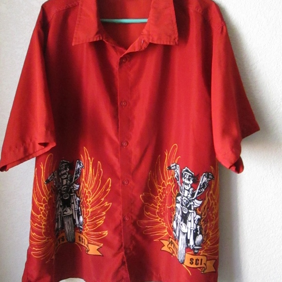 PHYS SCI Other - PHYS SCI Men's XXL Button Down Short Sleeve Shirt